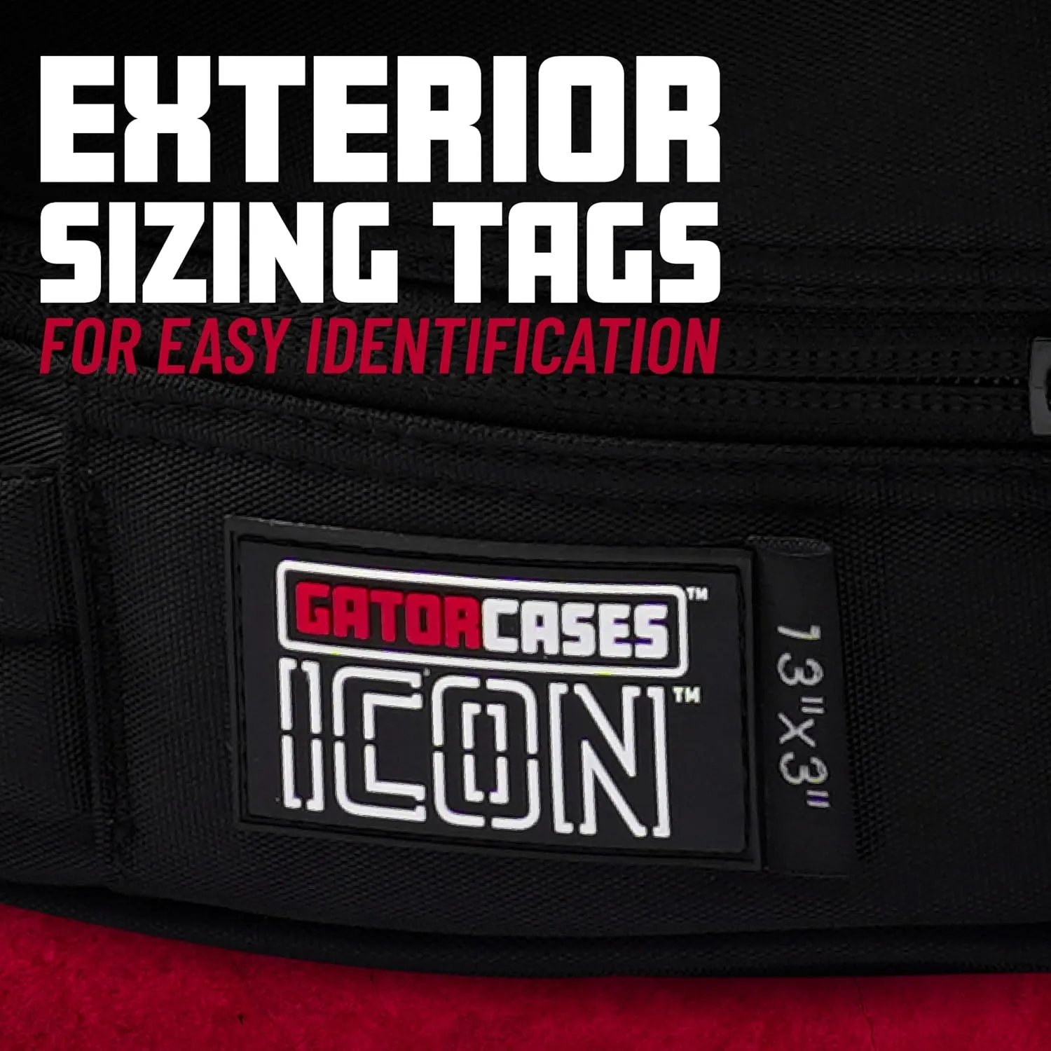 Gator Icon Series Snare Drum Bag - Black