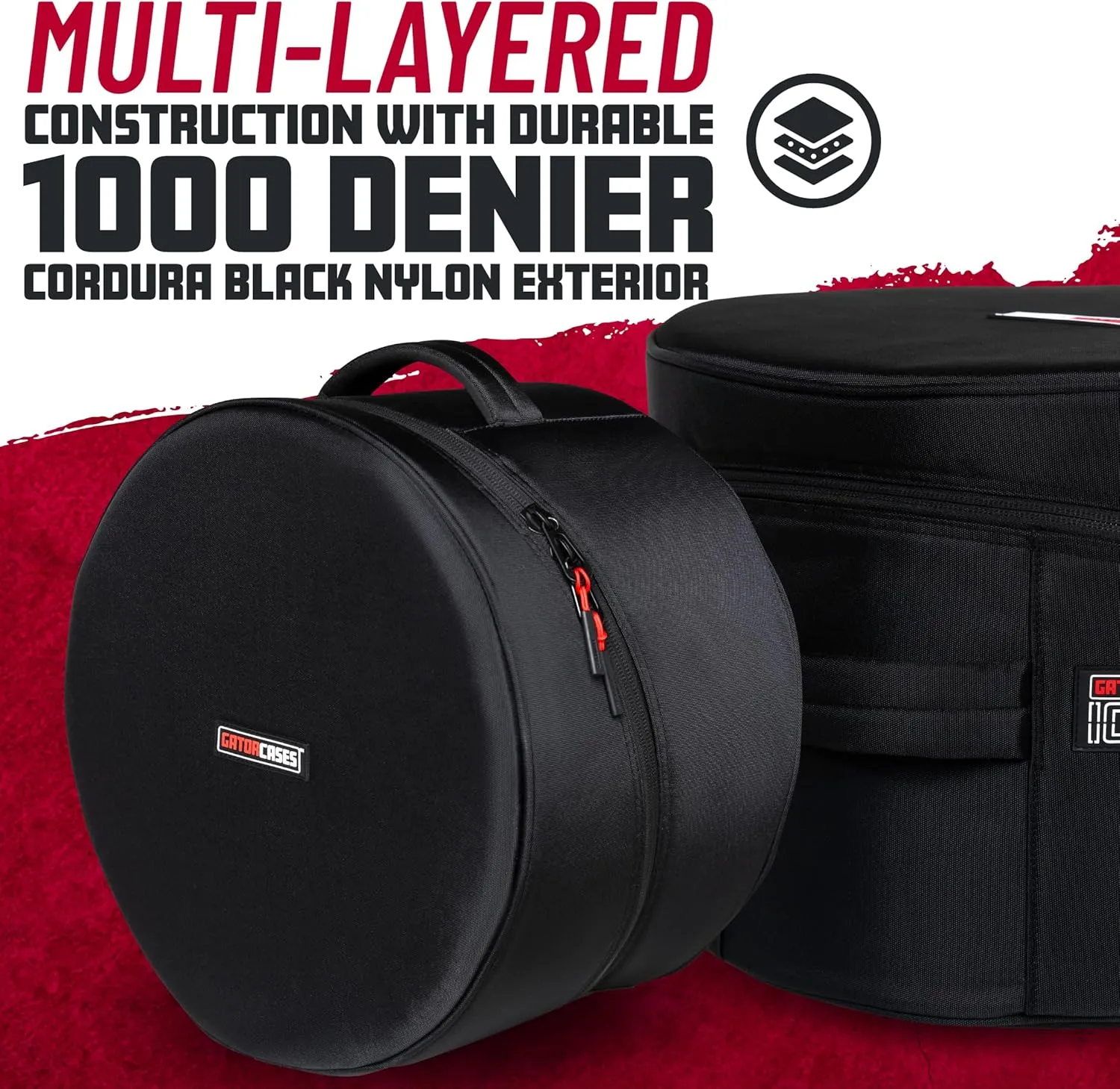 Gator Icon Series Snare Drum Bag - Black