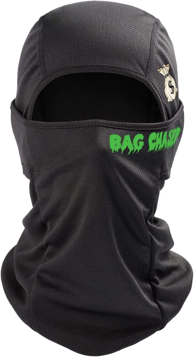 GCBalaclava Balaclava Fashion Face Mask UV Protection for Men Women Sun Hood Tactical Lightweight Ski Motorcycle Black