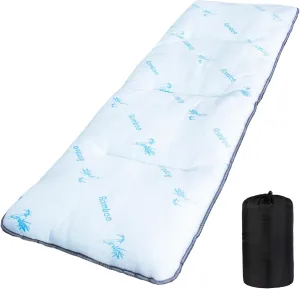 Gehannah Sleeping cot Pads for Camping - Soft Comfortable Foldable Cot Mattress for Adults, Lightweight Sleeping Mat for Outdoor & Indoor, Picnic, Hiking, Backpacking