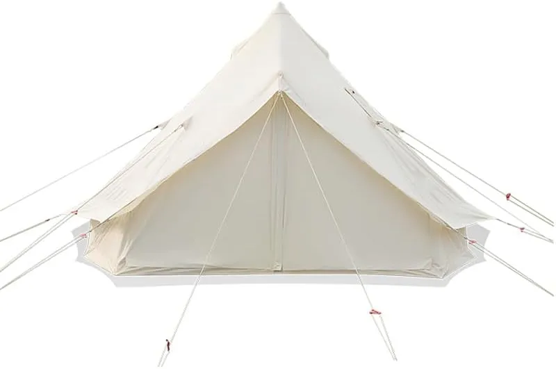 GeRRiT Outdoor Tent, Camping Tent, Camping Equipment, Can Accommodate 4-6 People, Rainproof and Wear-Resistant, Three-Dimensional Ventilation