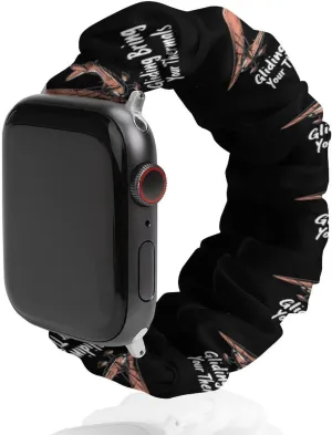 Gliding Bring Your Thermals Fashion Watch Strap Scrunchies Wristbands Compatible With IWatch Series