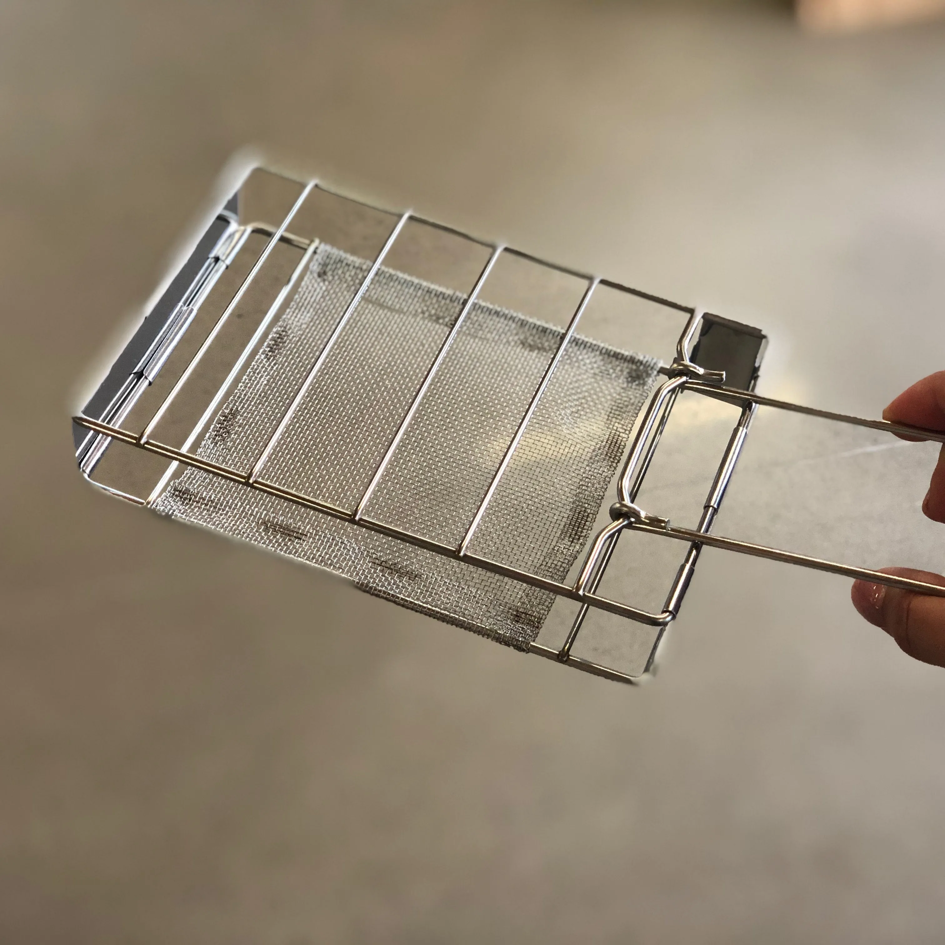 GOCO Gear Folding Stainless Steel Toaster