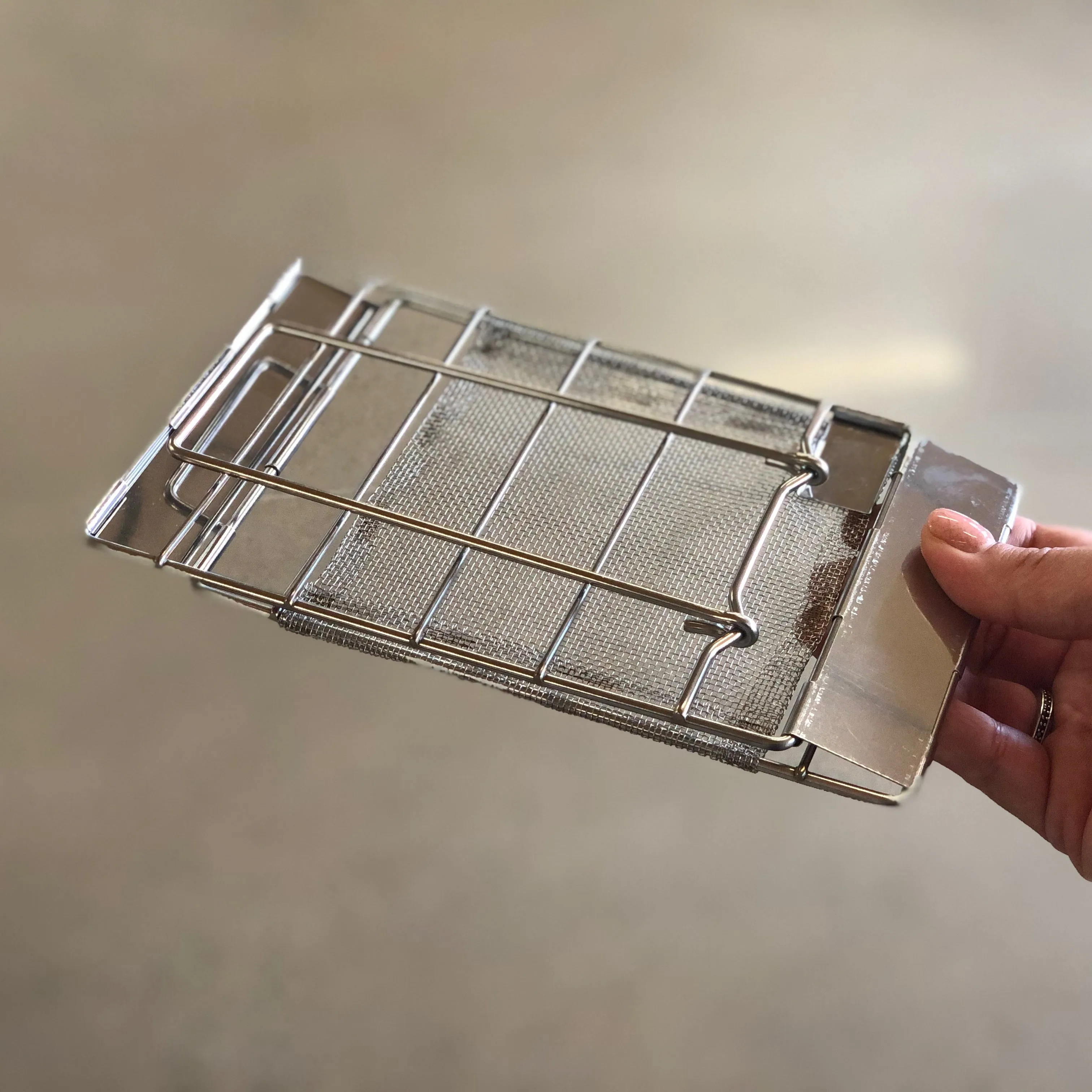 GOCO Gear Folding Stainless Steel Toaster