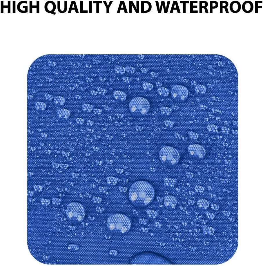 Gold Armour Rainfly Tarp for Hammock and Tent, Waterproof Lightweight Camping Accessories, Survival Gear with Blue Rain Fly Cover