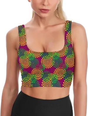 Halloween Bras for Women Workout Sports Bra No Underwire Yoga Bras Ladies Padded Sleeping Bra for Running Crop Tops