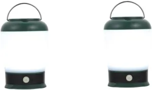 HANABASS 2 Sets Rechargeable Led Lights Solar Camping Lantern 3 Modes Outdoor Tent Light