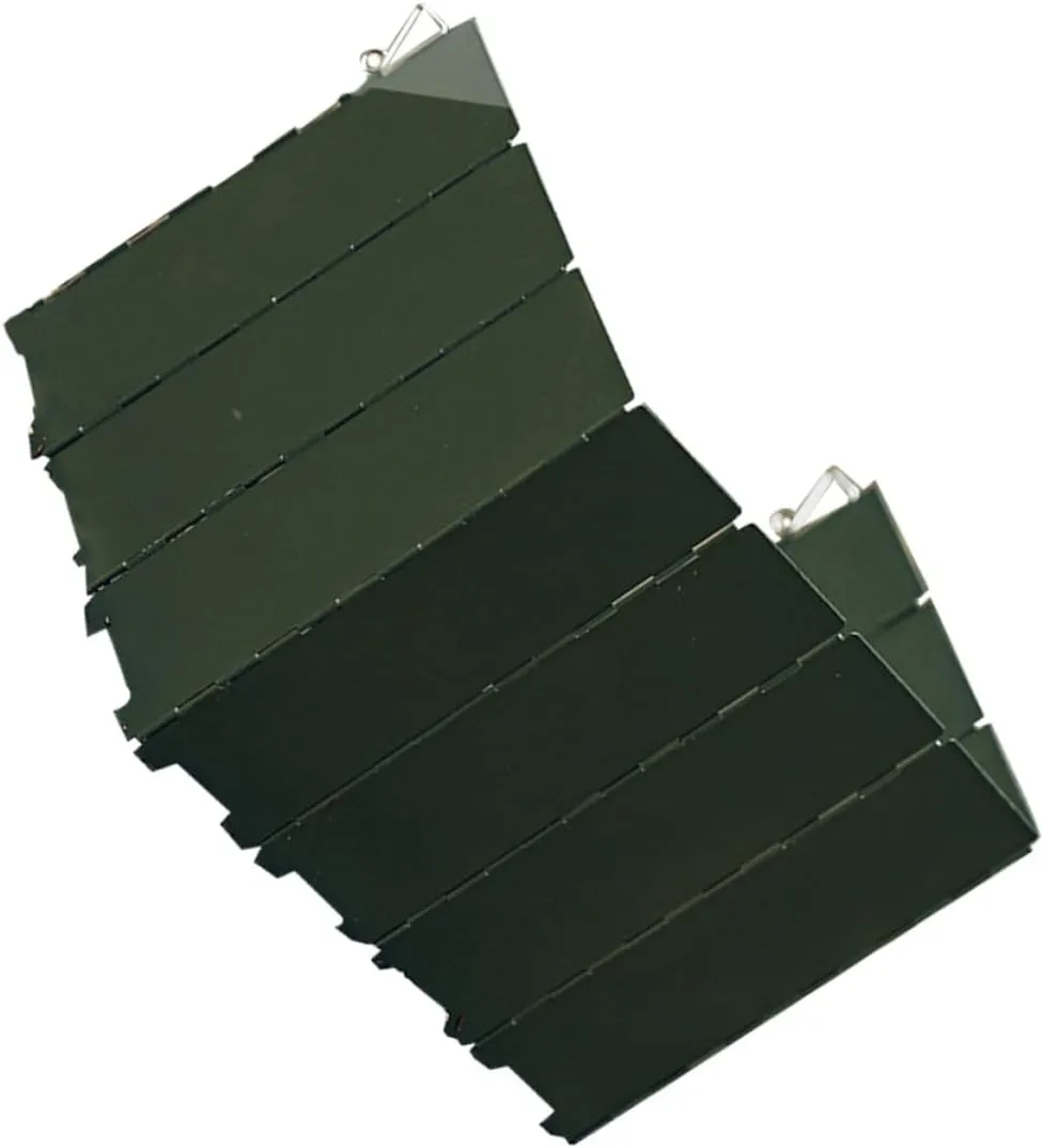 HANABASS Portable Windshield for Stove Lightweight Windproof Cooking Shield for Camping and Outdoor Use Easy to Carry and Clean Durable Wind Tool Includes