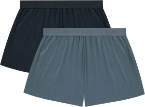 Hanes Women's Originals Sleep, 2-Pack, Comfywear Supersoft Lounge Shorts Pack, 3.25"
