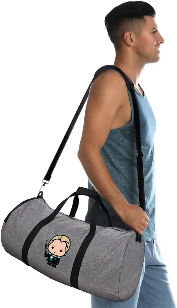Harry Potter Draco Cute Chibi Character Lightweight Duffel Bag for Sports and Gym Packable for Travel