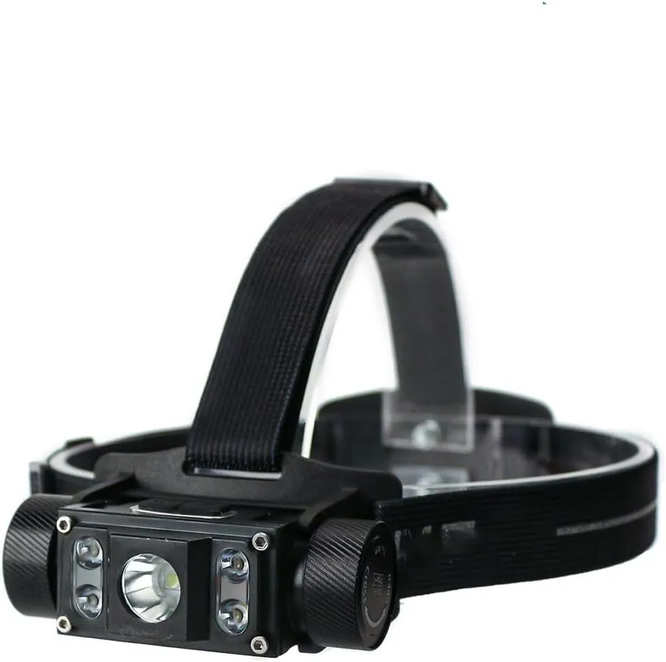 Headlamps, Headlamp USB Rechargeable Head Torch Light Outdoor Tactical Lantern with Magnet