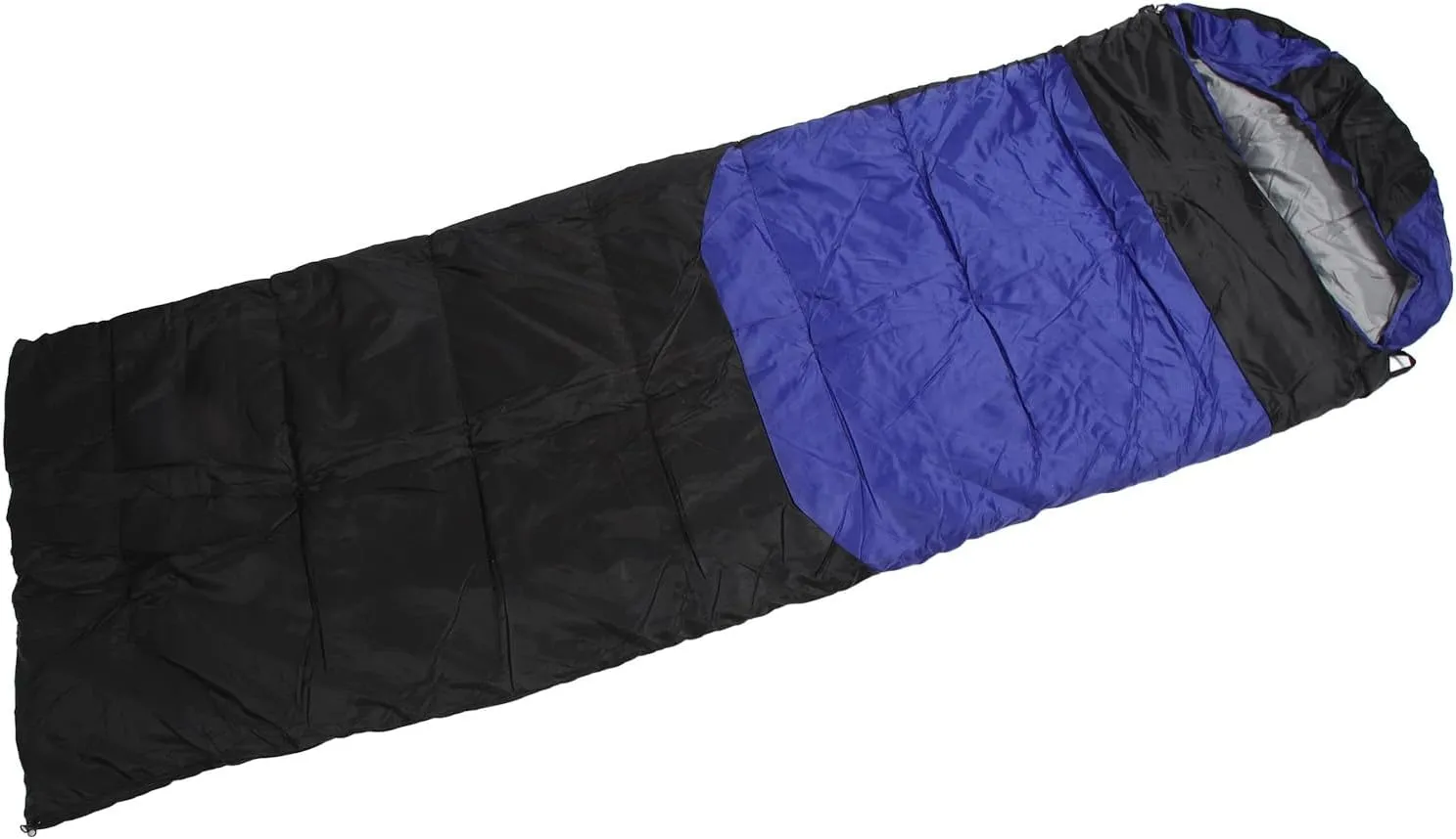 Heated Sleeping Bag Warm Lightweight Breathable 3 Temp Gears USB Powered Heating Sleeping Bag for Outdoor Camping Blue