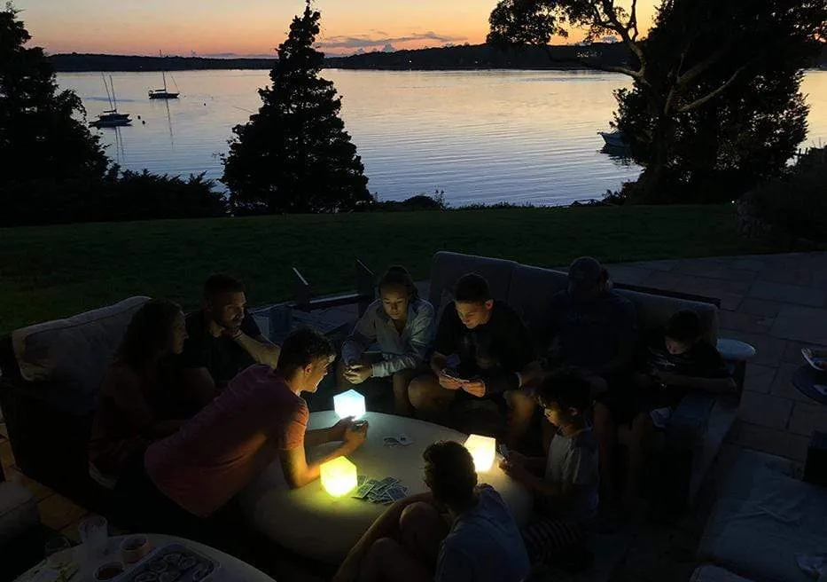Helix Hybrid Collapsible Solar-Powered Origami Lantern