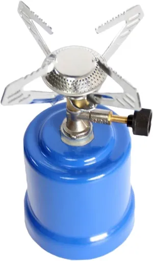HEMOTON Portable Tank Stove for Outdoor Cooking Lightweight Camp Stove for Hiking and Camping Compact Design for Easy Carrying Durable and Materials