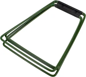 Hemoton Stainless Steel Foldable Cooler Stand Rack Portable Picnic Equipment Storage for Outdoor Camping Hiking and Barbecue Heavy Duty Design Compact Easy to Transport