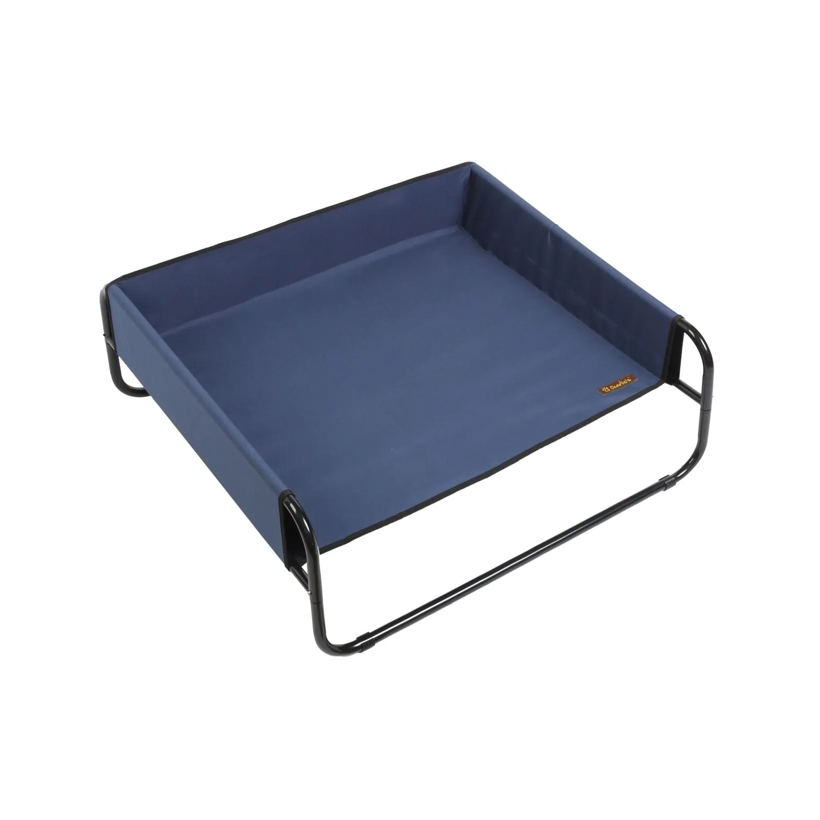 High Walled Outdoor Trampoline Pet Bed Cot - Blue