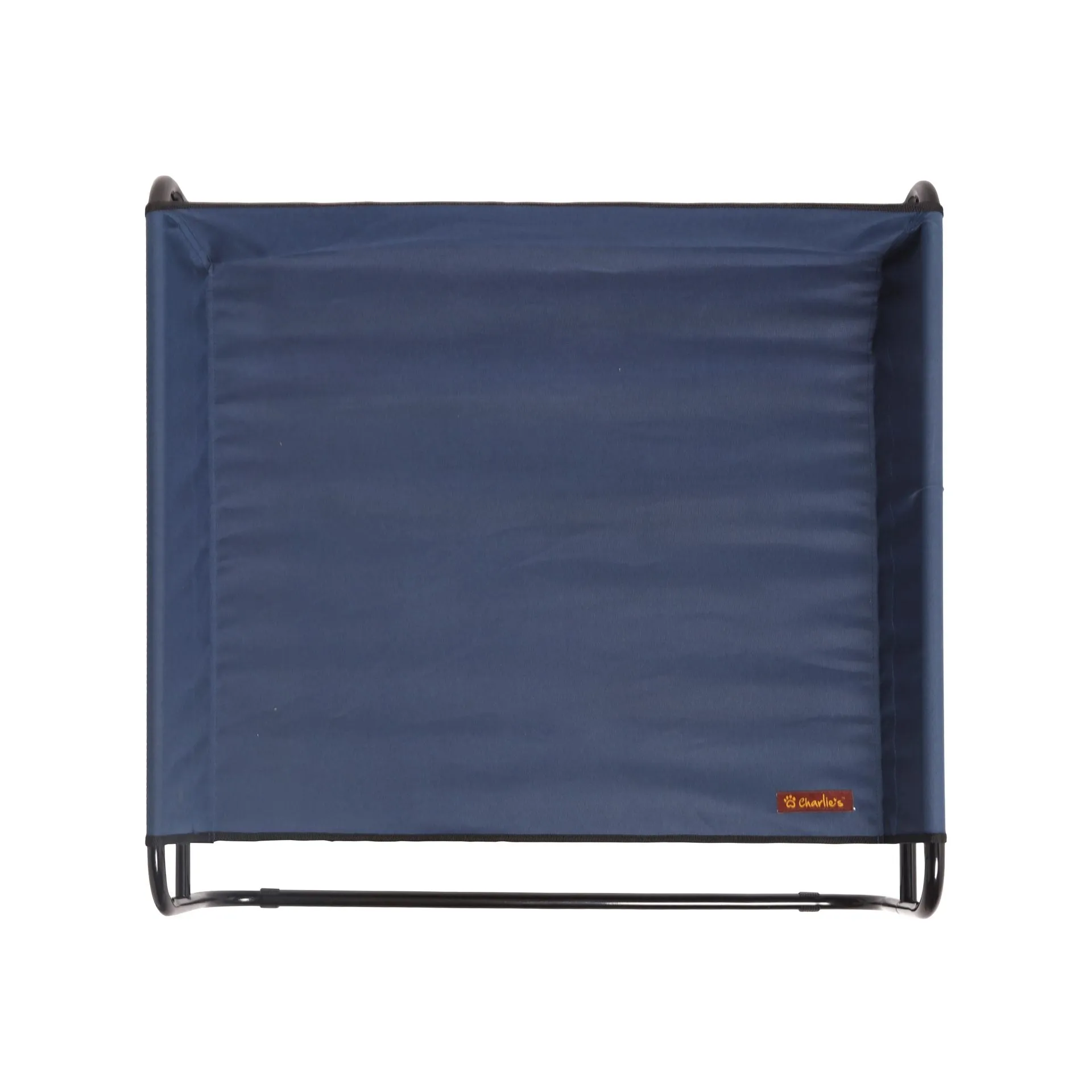 High Walled Outdoor Trampoline Pet Bed Cot - Blue