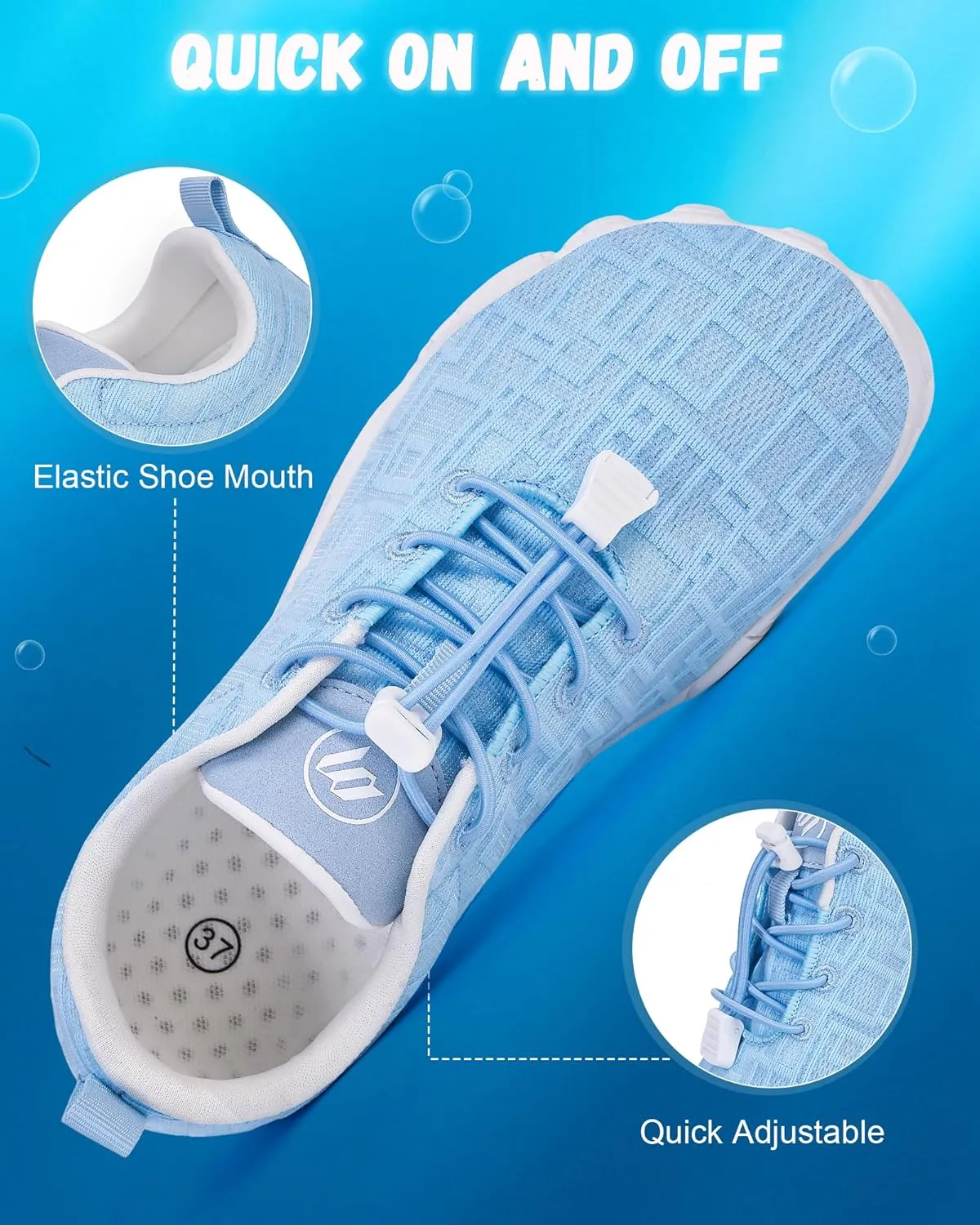 Hike Barefoot Shoes Womens Mens Footwear, Pro Water Shoe Women Men Barefoot Hiking Beach Grounding Shoes for Travel, Wide Toe Box Zero Drop Non-Slip Breathable Lightweight