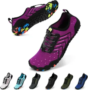 Hike Barefoot Shoes Womens Mens Footwear, Pro Water Shoe Women Men Barefoot Hiking Beach Grounding Shoes for Travel, Wide Toe Box Zero Drop Non-Slip Breathable Lightweight