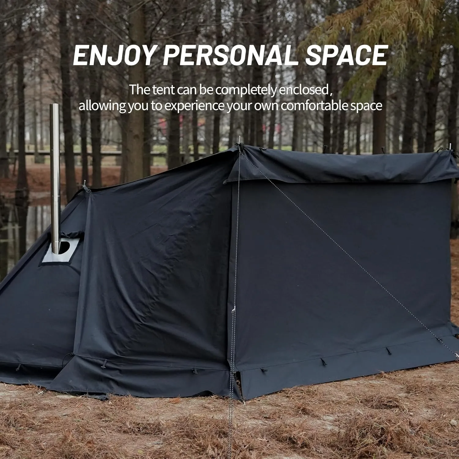 Himalaya Camping Tent Combination Pack, Hot Tent with Stove Jack Insulated Tent Outdoor Shelter for Camping Hiking