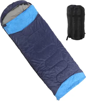 Hollow Cotton Sleeping Bags, Cool Weather Sleeping Bags, Lightweight Breathable Sleeping Bags, Camping Backpacking Gear, Compact Bag
