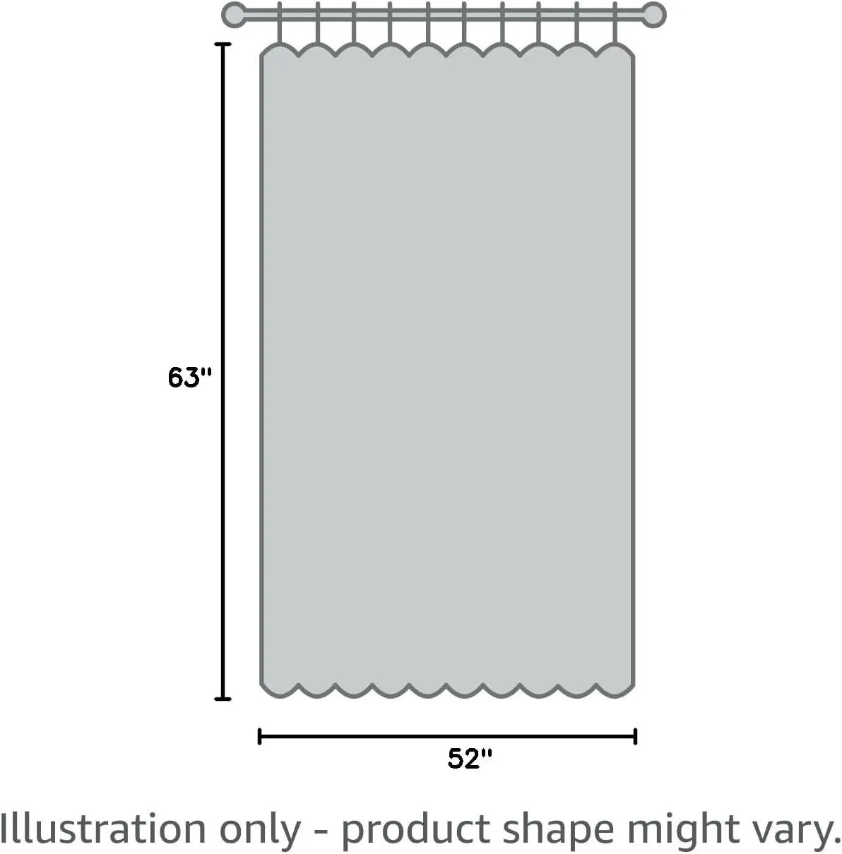 H.VERSAILTEX 100% Blackout Curtains 63 inch Length 2 Panels Set Marble Designs Printed Drapes Thermal Curtains for Bedroom with Black Liner Sound Proof Curtains, Dark Blue