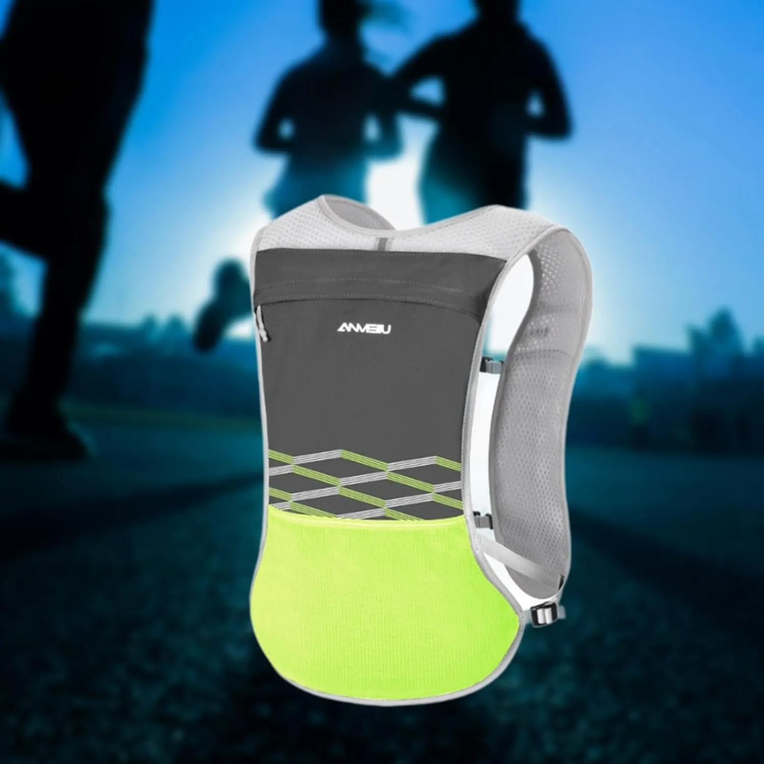 Hydration Vest Hydration Pack Adjustable Daypack Lightweight Sport Bag Running Vest for Workout Climbing Motorcycling Cycling
