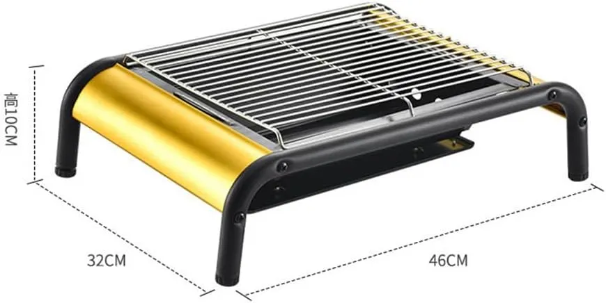 Independent Charcoal Trough Foldable Barbecue Stove Portable Outdoor Barbecue Rack Barbecue Rack