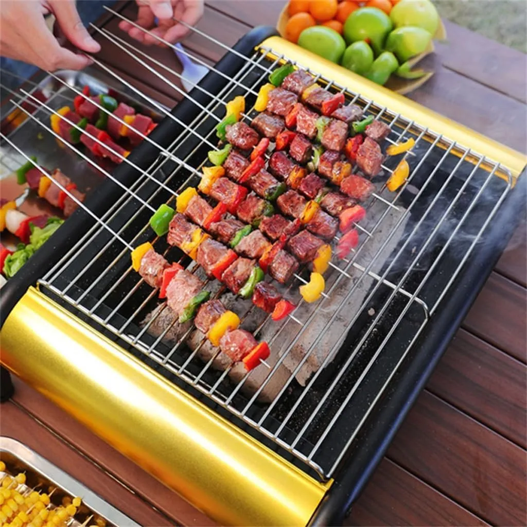 Independent Charcoal Trough Foldable Barbecue Stove Portable Outdoor Barbecue Rack Barbecue Rack