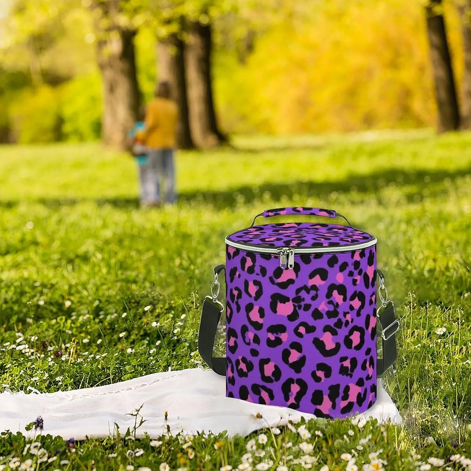 Insulated Cooler Backpack with Leak-Proof Liner for Beach, Picnic, Camping Use