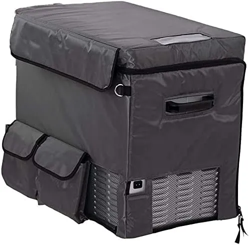 Insulated Protective Cover 54qt 12V Car Refrigerator Freezer Transit Bag 12 Volt Portable Refrigerator Cover