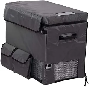 Insulated Protective Cover 54qt 12V Car Refrigerator Freezer Transit Bag 12 Volt Portable Refrigerator Cover