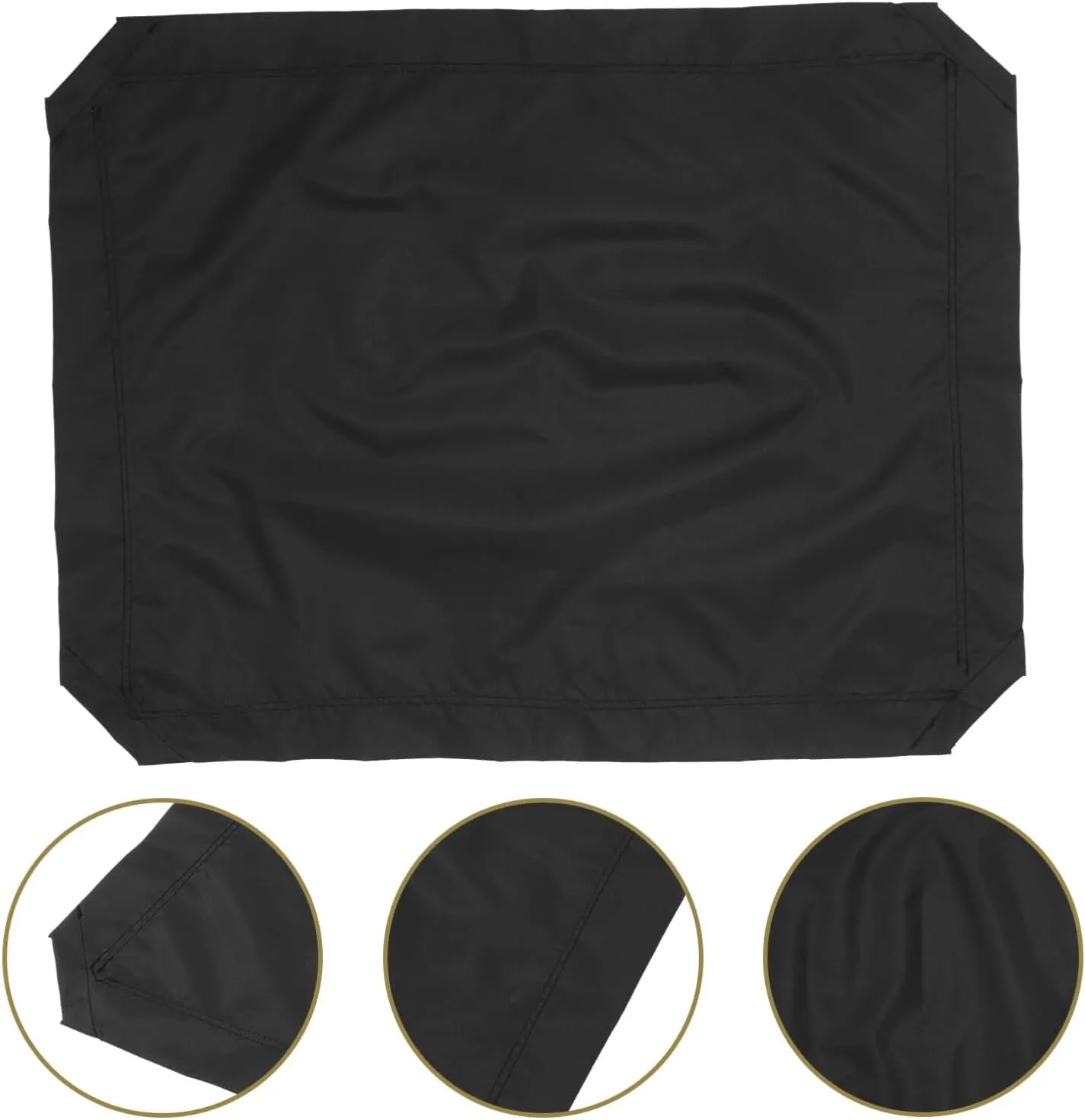 iPlusMile Elevated Dog Bed Replacement Cover: Washable Cooling Elevated Cot - Breathable Outdoor Hammock Replacement Cover for Large Dogs, 35X27 inch