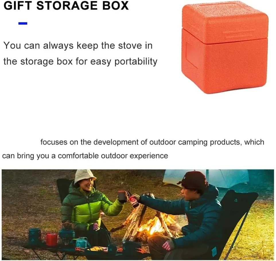 JSEIAJB Camping Tourist Burner Big Power Gas Stove Cookware Portable Furnace Picnic Barbecue Tourism Supplies Outdoor