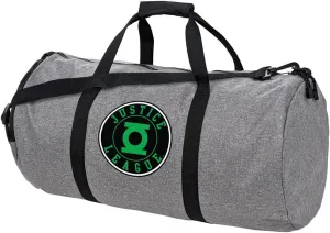 Justice League Green Lantern Athletic Logo Lightweight Duffel Bag for Sports and Gym Packable for Travel