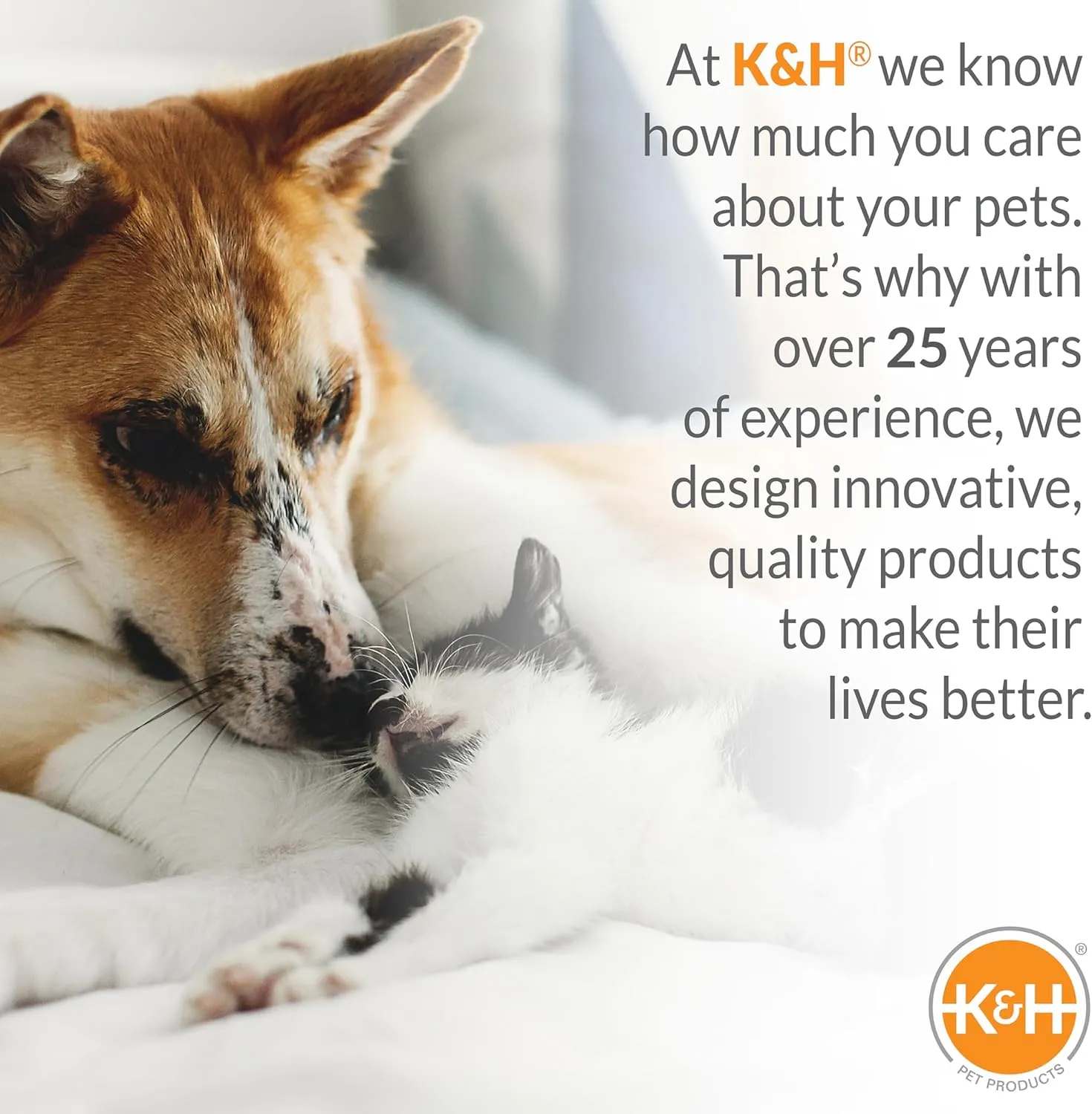 K&H Pet Products Outdoor Elevated Dog Cot Canopy, Cooling Sun Tent Shades Pets, Washable, Water-Resistant, Designed to Fit K&H Large Elevated Dog Cots (Sold Separately) - Large 42 X 30in Tan