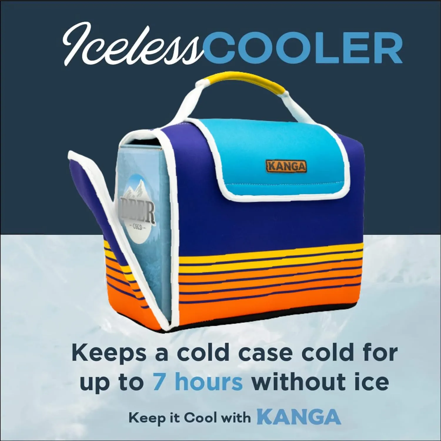 Kanga Insulated Cooler Bag - Soft Cooler Bag - Can Beer and Seltzer Drink Cooler - Insulated and Durability Tested - Kanga Kase Mate