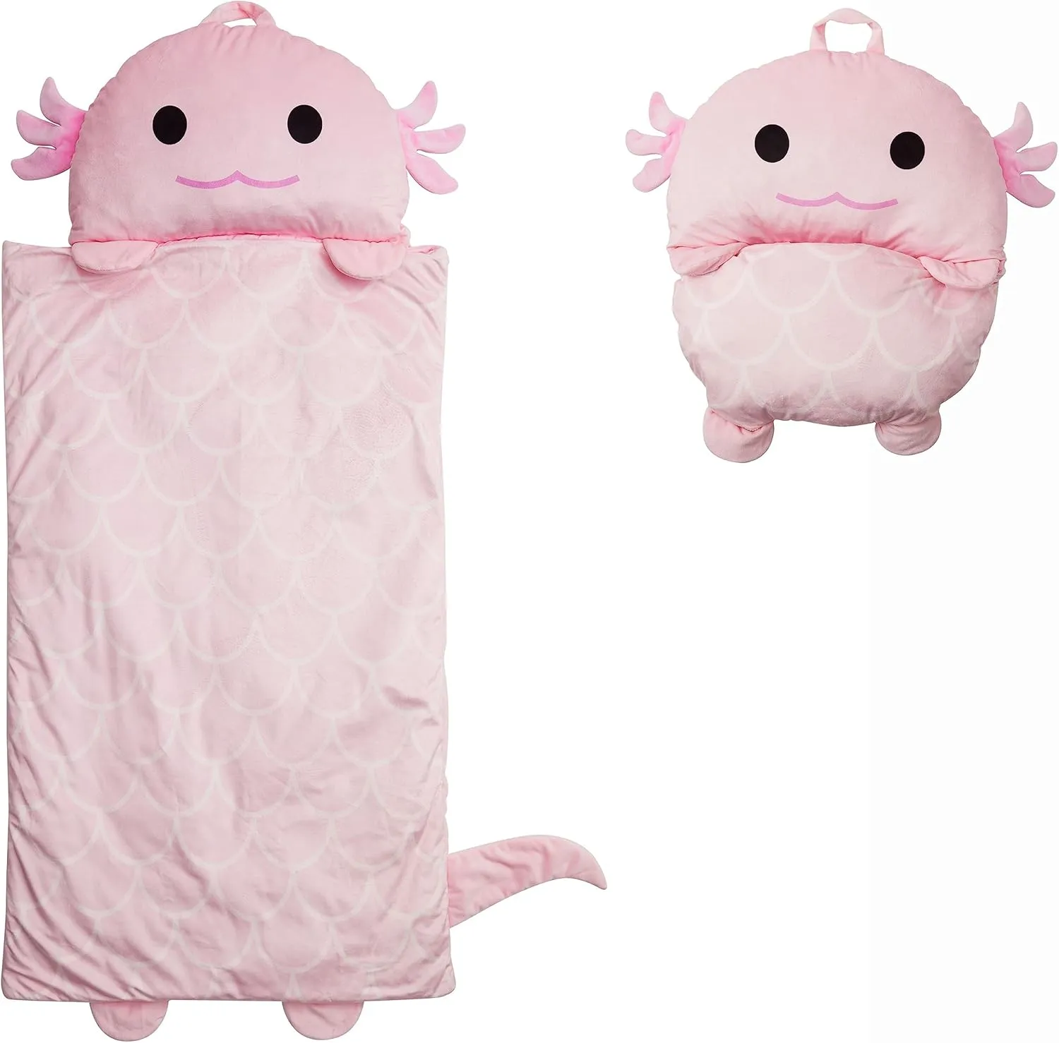 Kid's Nap Buddies Character Preschool Nap Mat, Toddler Sleeping Bag with Pillow for Daycare, Ages 3 
