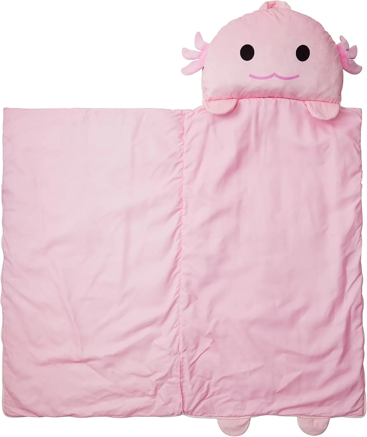 Kid's Nap Buddies Character Preschool Nap Mat, Toddler Sleeping Bag with Pillow for Daycare, Ages 3 