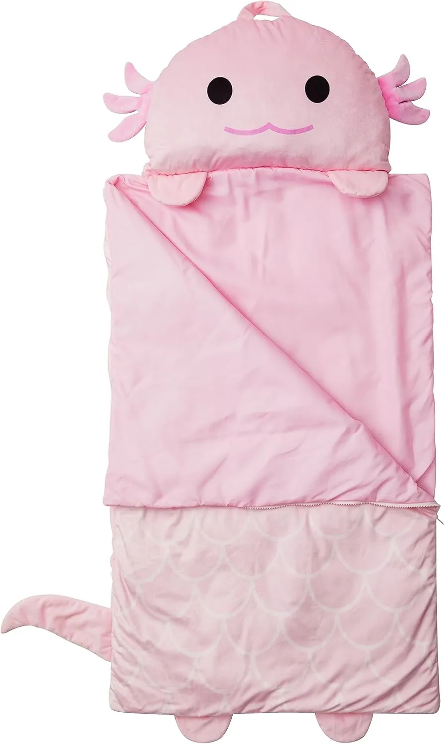 Kid's Nap Buddies Character Preschool Nap Mat, Toddler Sleeping Bag with Pillow for Daycare, Ages 3 