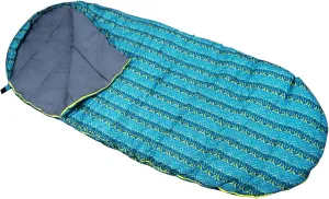 King Size Comfort Warming Camping Sleeping Bag, Fit Adults up to 7'2", 32" Wide. Temp Range 23-41F.