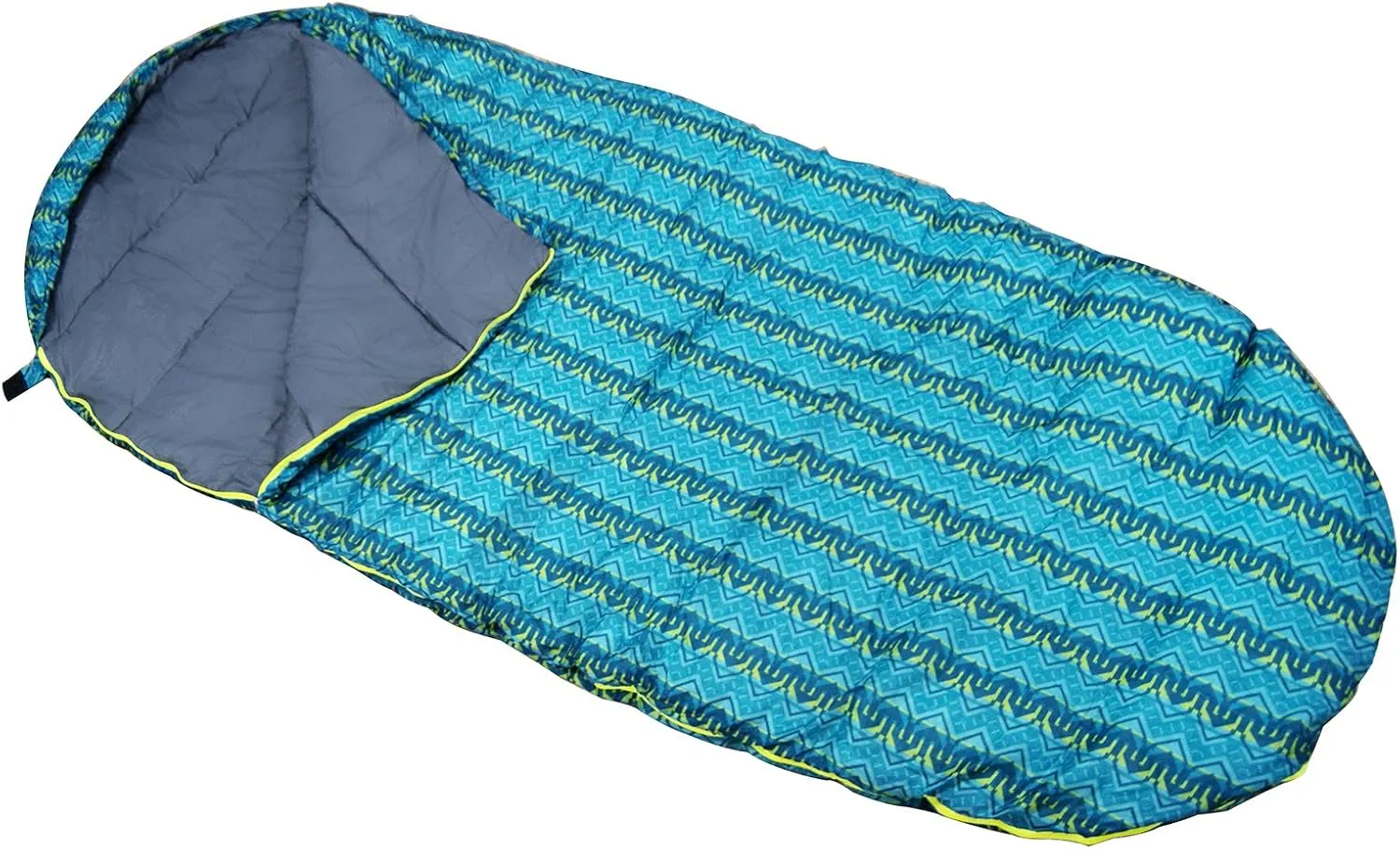 King Size Comfort Warming Camping Sleeping Bag, Fit Adults up to 7'2", 32" Wide. Temp Range 23-41F.