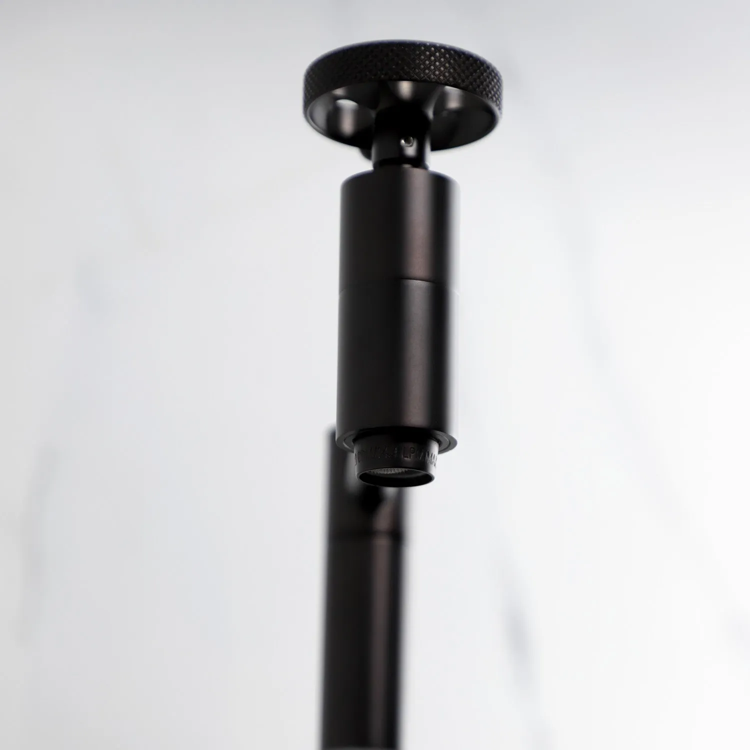 Kingston Brass KS8105RKX Webb Wall Mount Pot Filler Faucet with Knurled Handle, Oil Rubbed Bronze