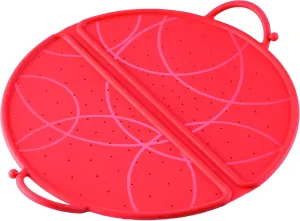 Kuhn Rikon Foldable Splatter Guard, 12-Inch, Red