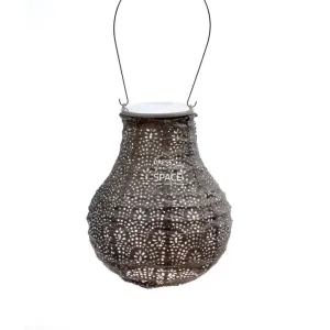 Lace Bulb 16 - Taupe - Solar Lantern