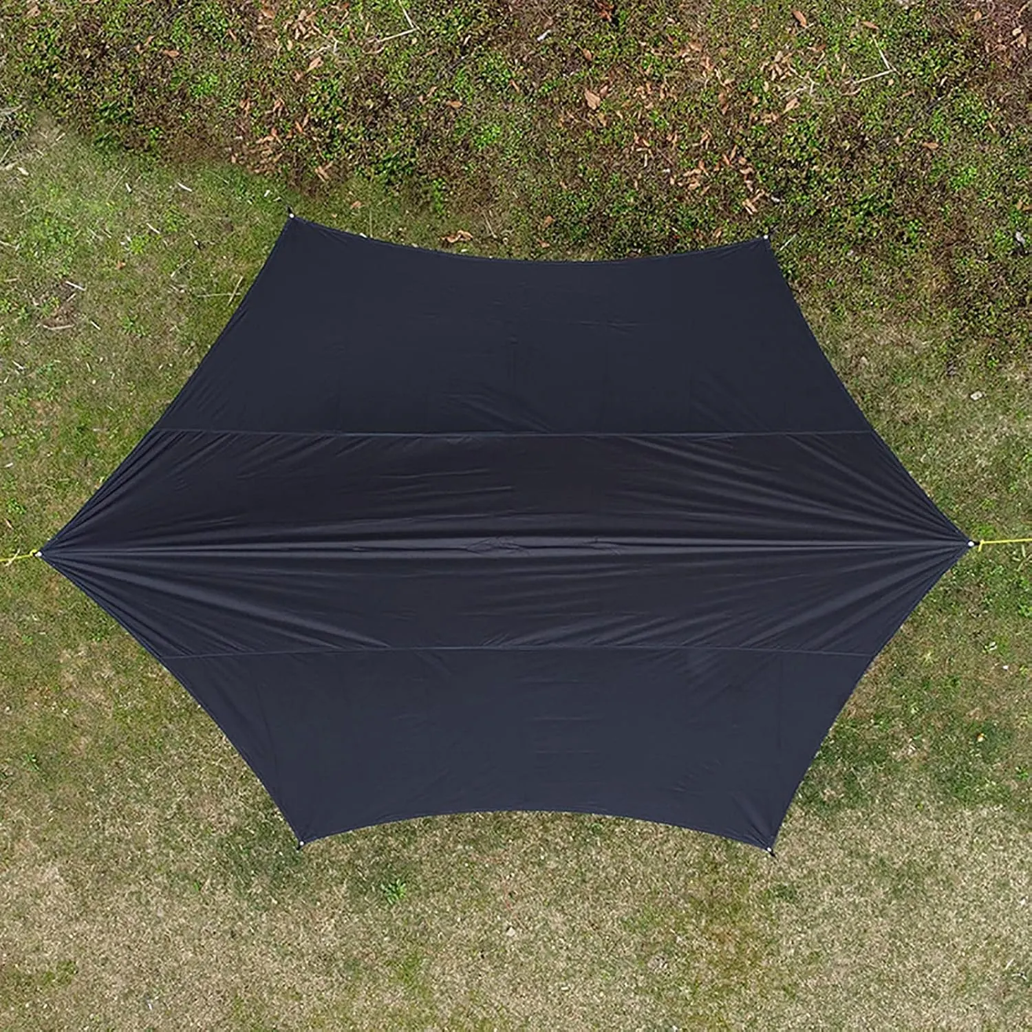 Large Camping tarps Waterproof, 15x15ft Hammock Rain Fly, Portable and Light Weight tarps with Tent Stakes and Wind Ropes for Camping Backpacking Festival Fishing Hiking Picnic
