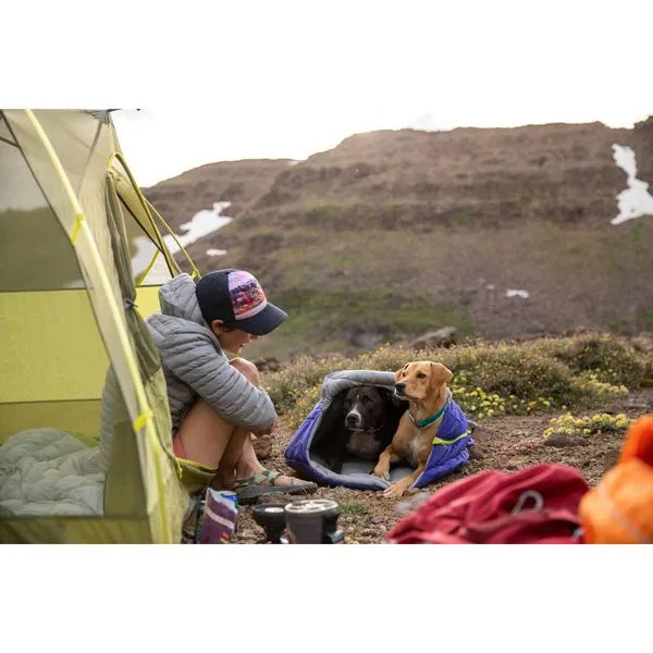 (Large) Complete assortment Ruffwear Highlands™ Huckleberry Virtual reality Bag Sleeping Blue