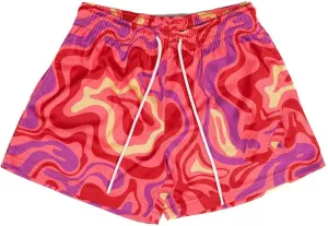 Lastesso Mens Shorts Trendy Printing Summer Athletic Workout Gym Boardshorts Elastic Waistband Lightweight Summer Shorts