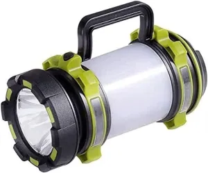 LED Camping Lantern, Brightest Flashlight, USB Rechargeable, IPX4 Waterproof, Perfect for Hurricane Emergency, Outdoor, Hiking and Home (Green)