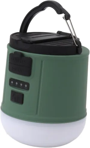 LED Camping Lantern, LED Camping Lantern Hand Crank 9 Lighting Modes 2400mAh Rechargeable Lithium Battery Camping Tent Light for Outdoor, Table Lamps